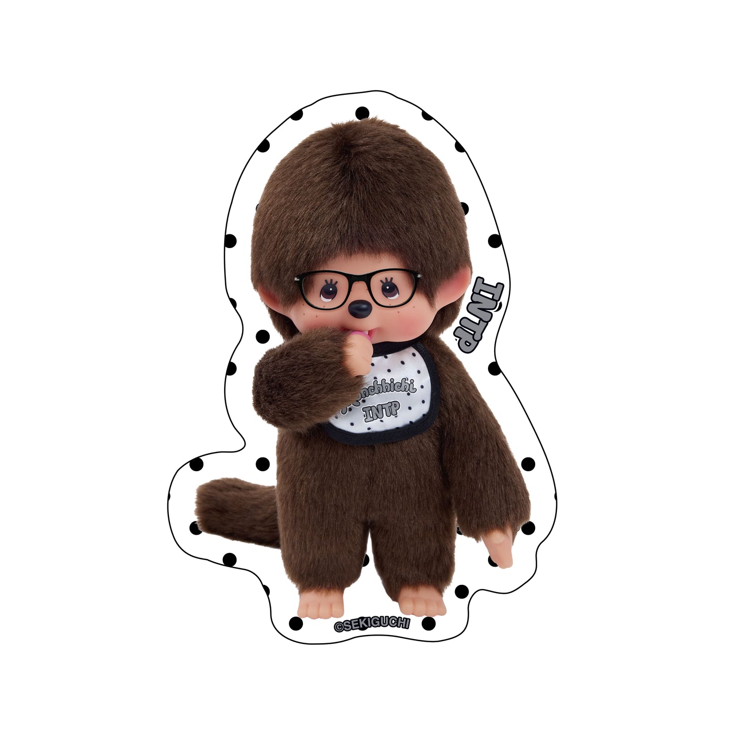 16TYPEMATE×monchhichi ステッカー/INTP