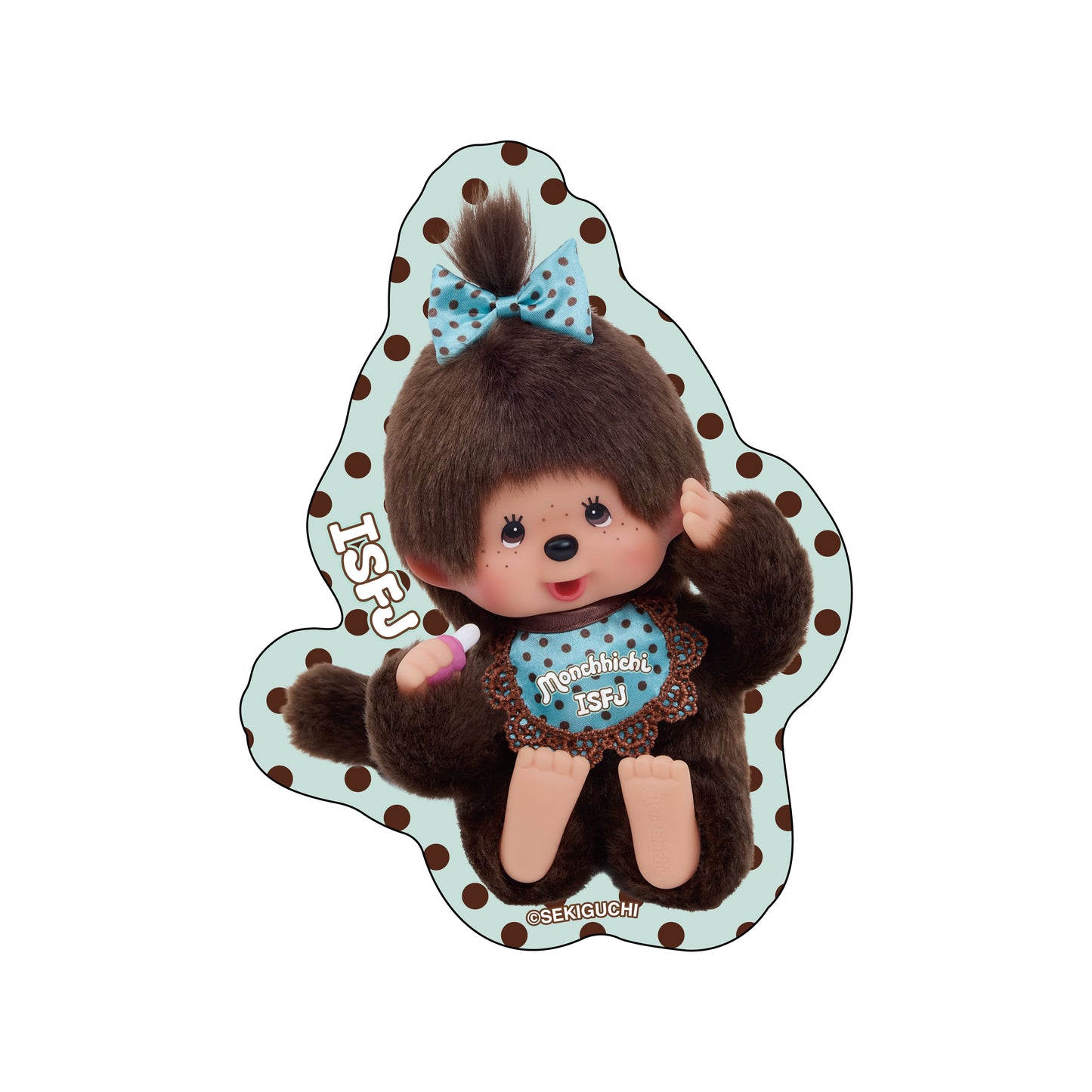 16TYPEMATE×monchhichi ステッカー/ISFJ