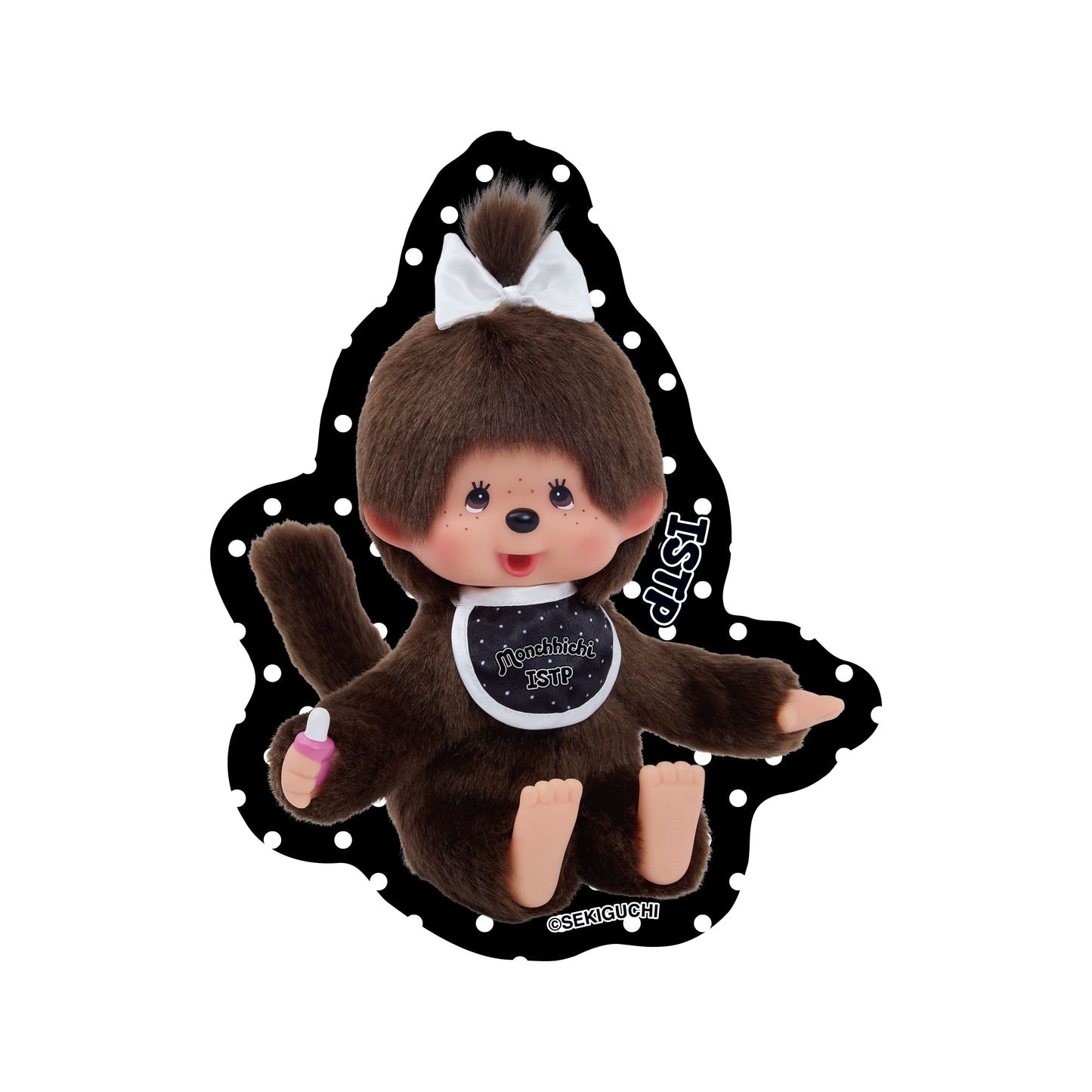 16TYPEMATE×monchhichi ステッカー/ISTP