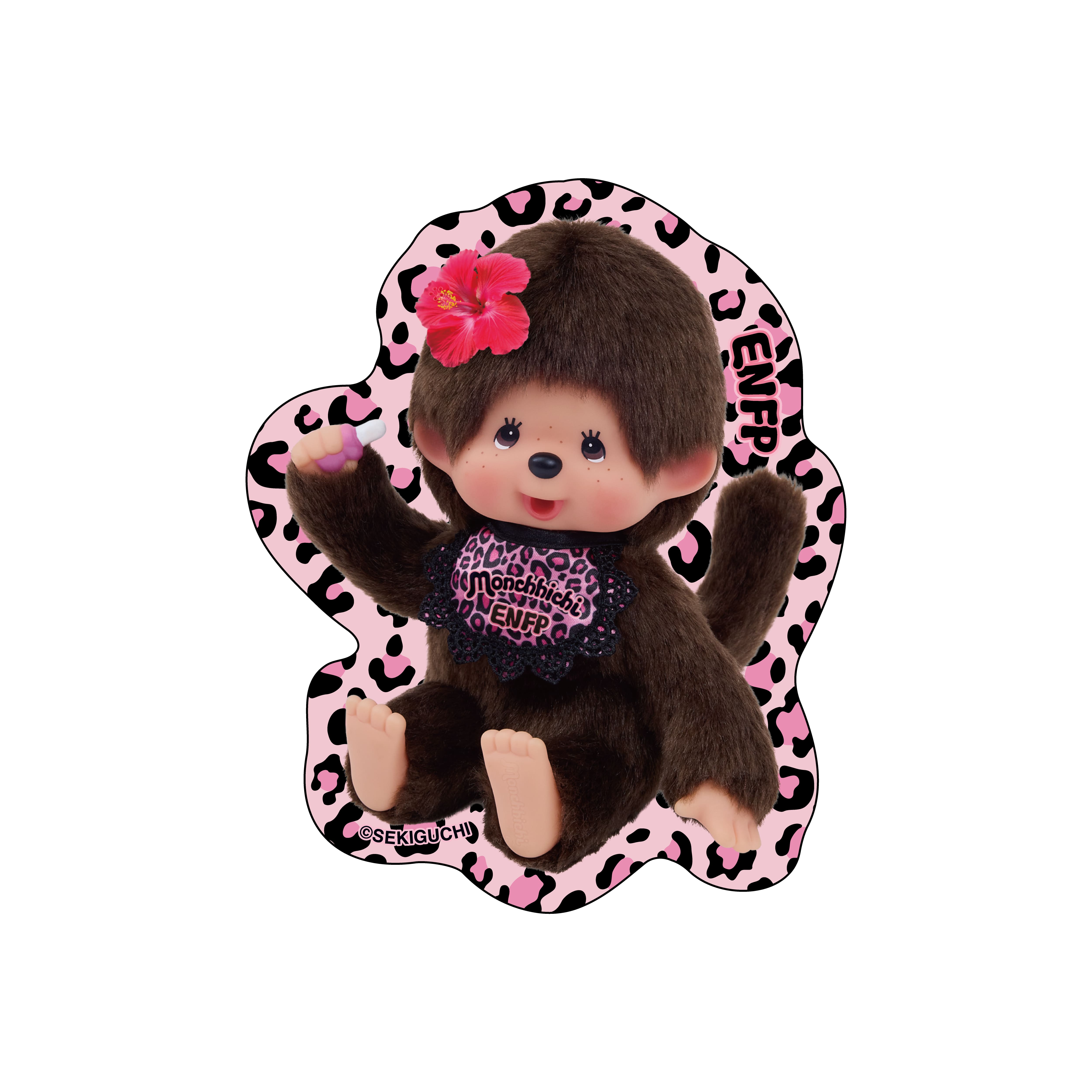16TYPEMATE×monchhichi ステッカー/ENFP – 16 TYPE MATE × モンチッチ