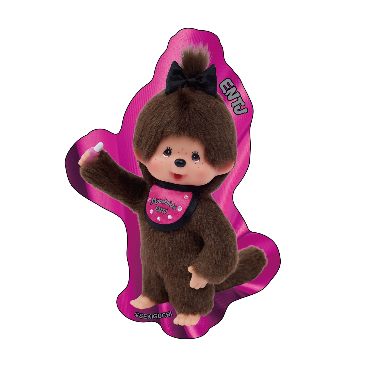16TYPEMATE×monchhichi ステッカー/ENTJ