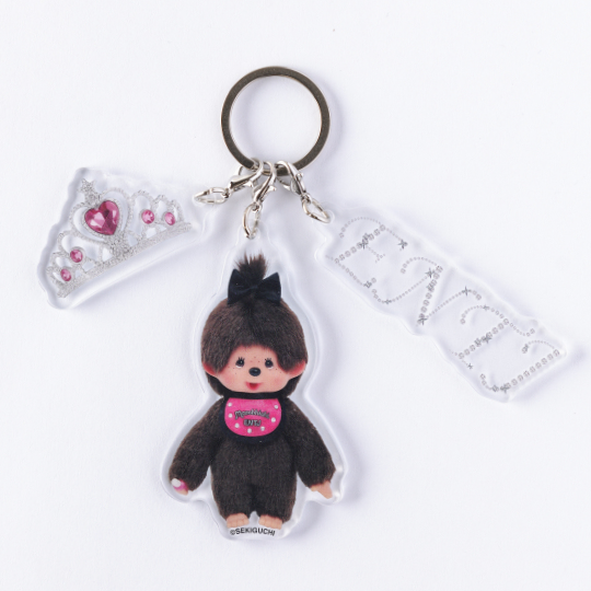 16TYPEMATE×monchhichi 3連アクリルチャーム/ENTJ – 16 TYPE MATE
