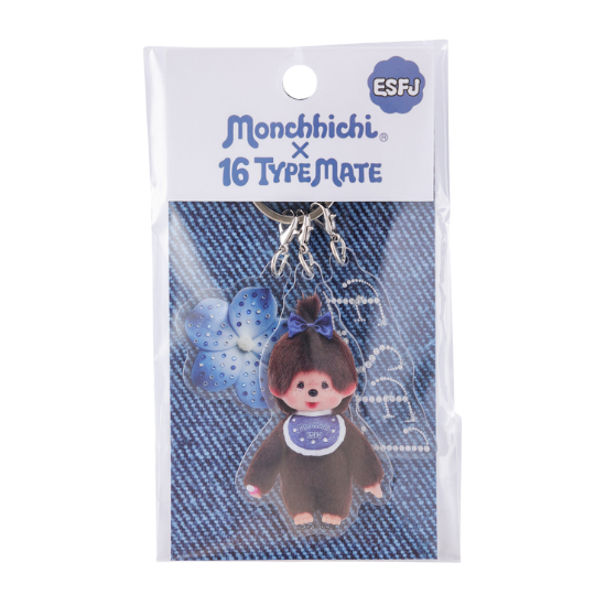 16TYPEMATE×monchhichi 3連アクリルチャーム/ESFJ