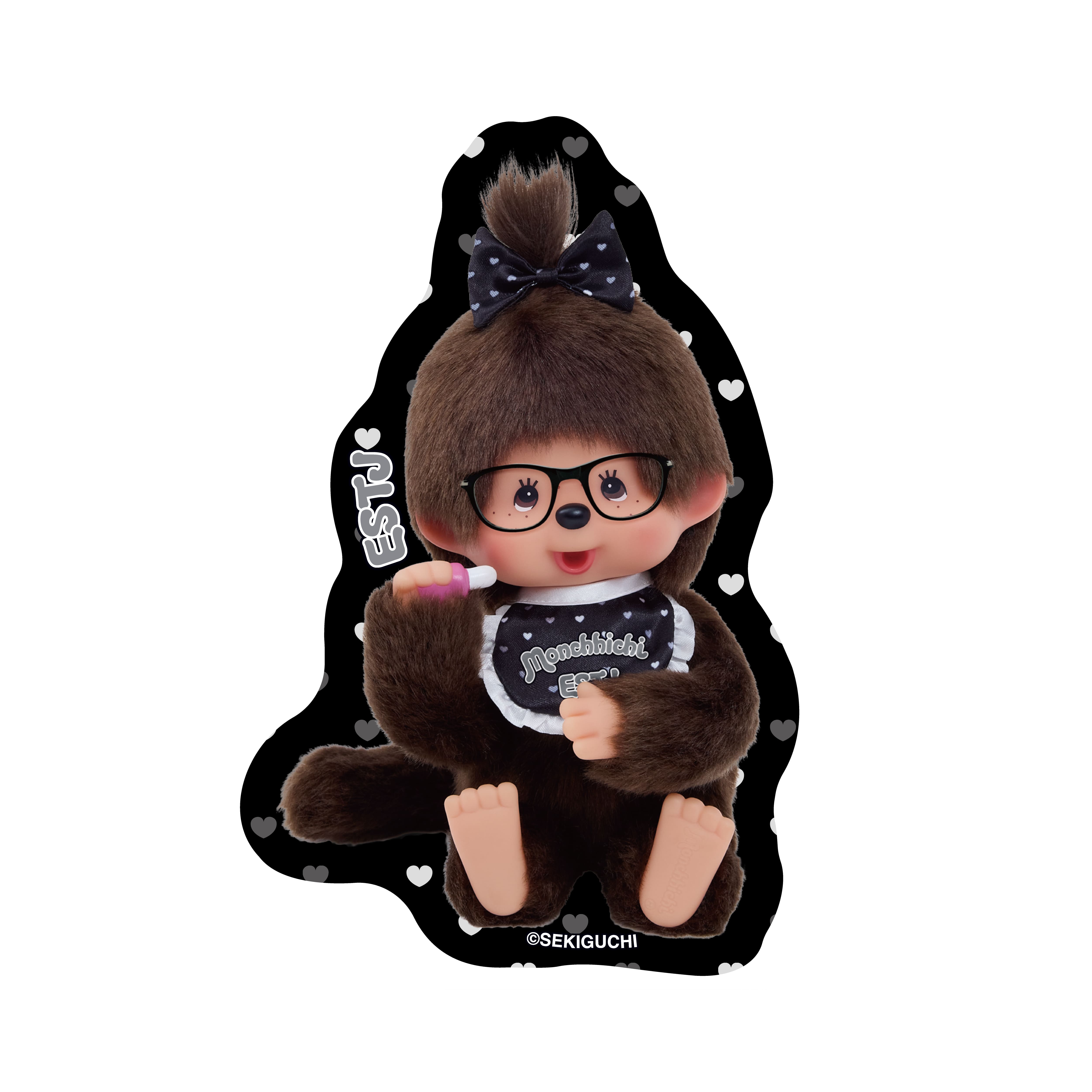 16TYPEMATE×monchhichi ステッカー/ESTJ – 16 TYPE MATE × モンチッチ
