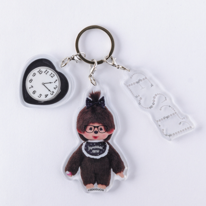 チャーム 16TYPEMATE×monchhichi 3連アクリルチャーム/ESTJ – 16 TYPE MATE