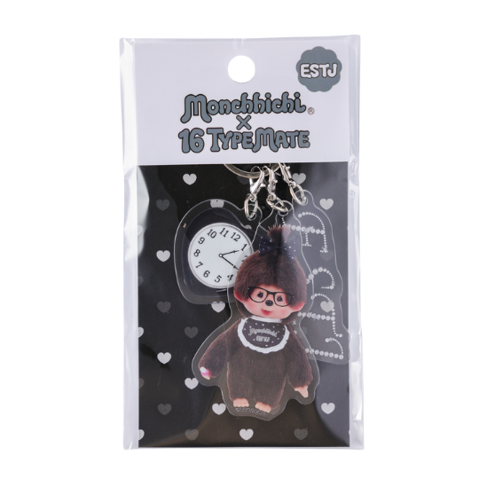16TYPEMATE×monchhichi 3連アクリルチャーム/ESTJ – 16 TYPE MATE