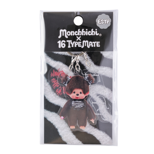 16TYPEMATE×monchhichi 3連アクリルチャーム/ESTP