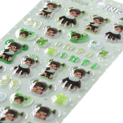 16TYPEMATE×monchhichi ちゅるきゅんシール/INFJ – 16 TYPE MATE