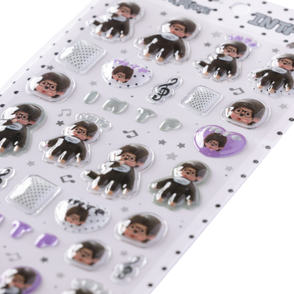 16TYPEMATE×monchhichi ちゅるきゅんシール/INTP – 16 TYPE MATE