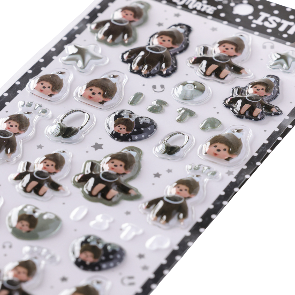 16TYPEMATE×monchhichi ちゅるきゅんシール/ISTP – 16 TYPE MATE